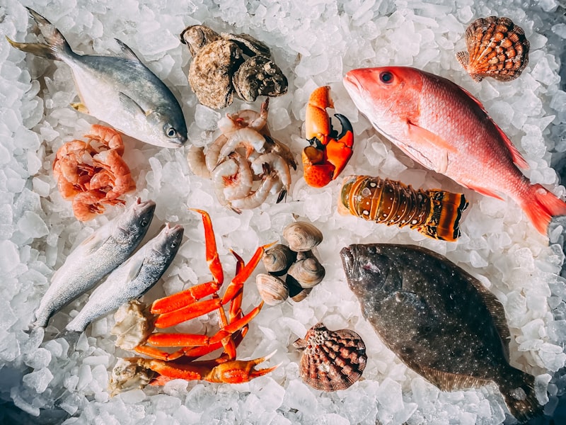 Fresh seafood